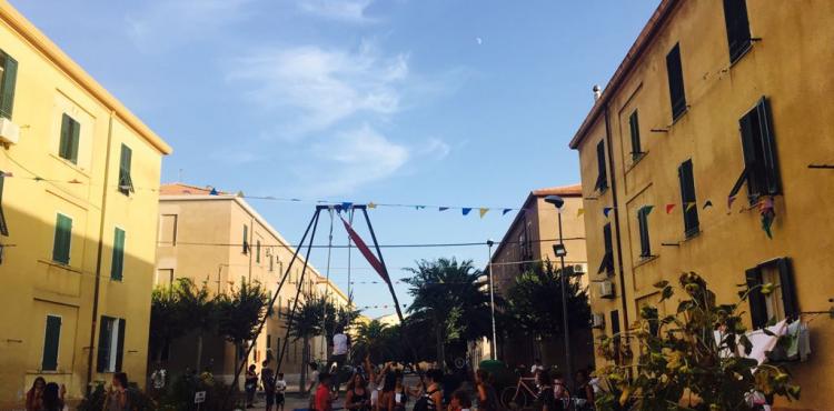 un momento di un festival di cultura popolare ad Alghero