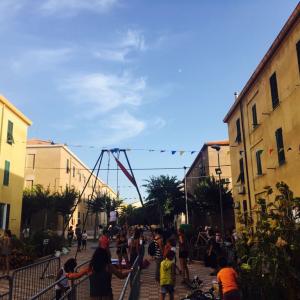 un momento di un festival di cultura popolare ad Alghero