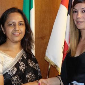 Opportunities for Sardinian companies, meeting between the Minister for Industry Anita Pili and the Indian ambassador Reenat Sandhu