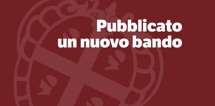 Pubblicato un nuovo bando