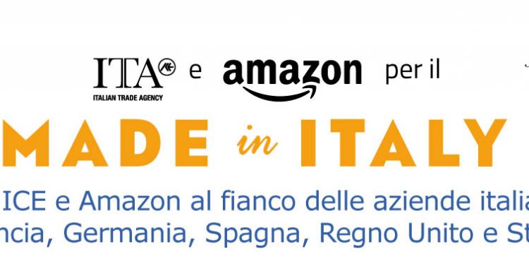 il logo del progetto per la promozione del made in Italy su amazon