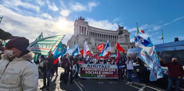 lavoratori di Air Italy